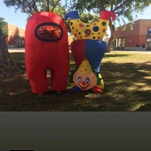 Inflatable Handstand Clown